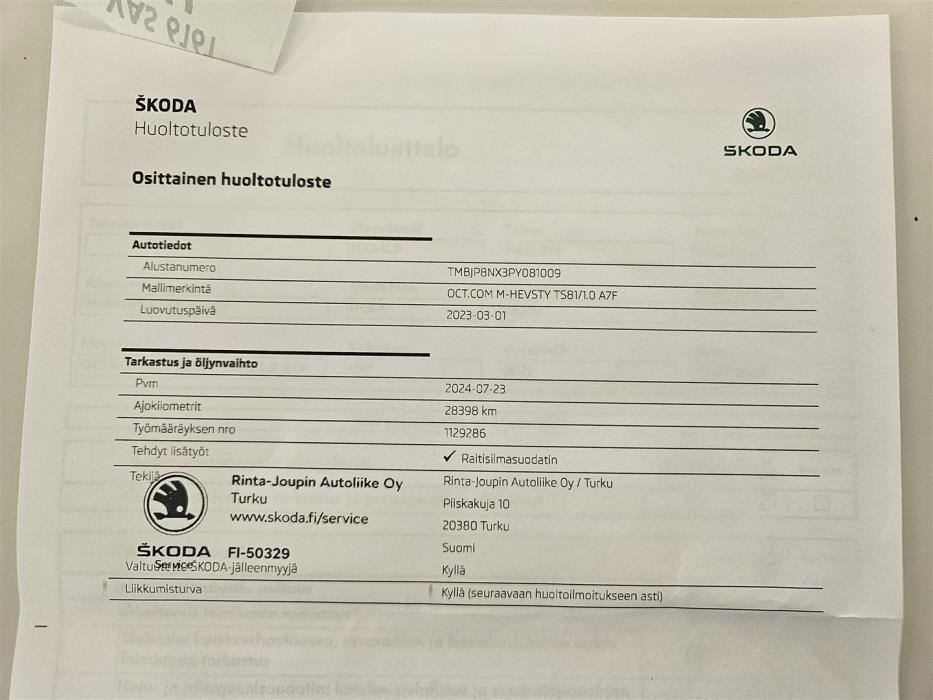 Skoda Octavia 2023