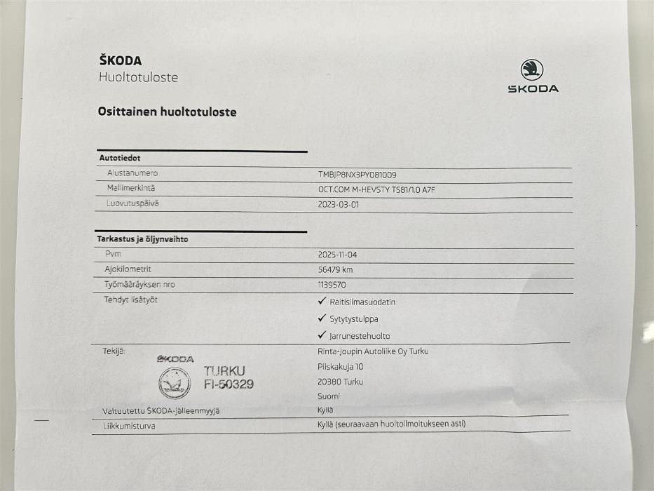 Skoda Octavia 2023