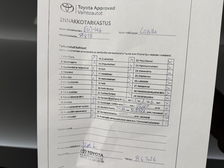 TOYOTA Corolla 2022