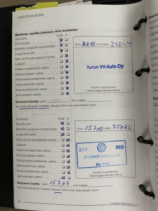 VOLKSWAGEN Bora 2002