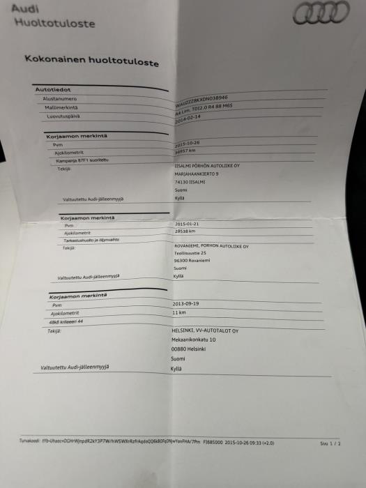 AUDI A4 2014