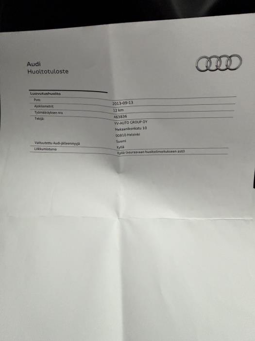 AUDI A4 2014