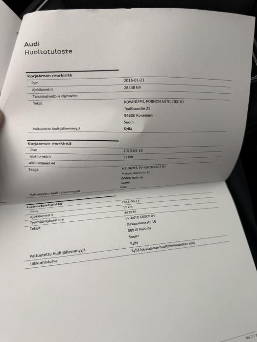 AUDI A4 2014