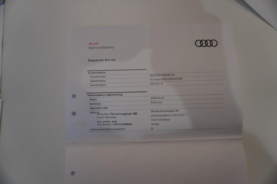 AUDI A5 2013