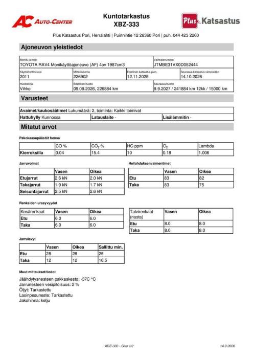 TOYOTA RAV4 2011