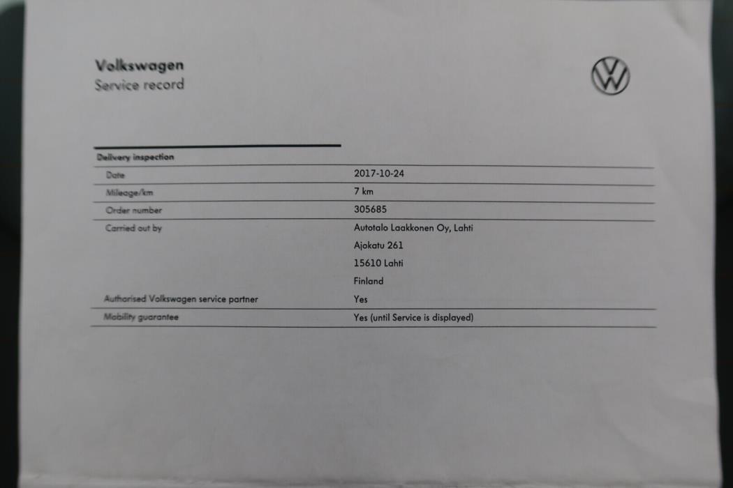VOLKSWAGEN Golf Sportsvan 2017