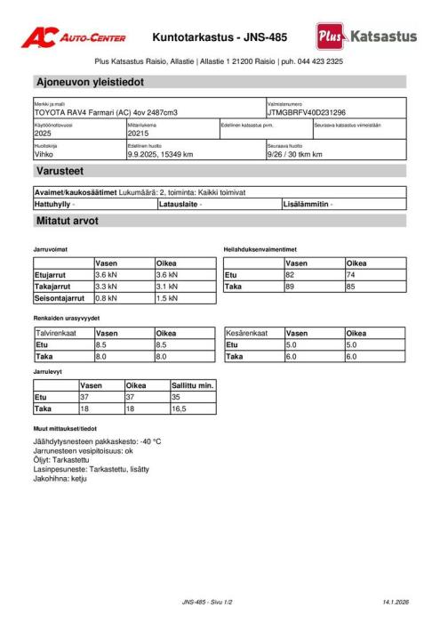 TOYOTA RAV4 Plug-in 2025