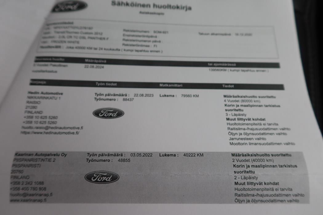 FORD Transit Custom 2020