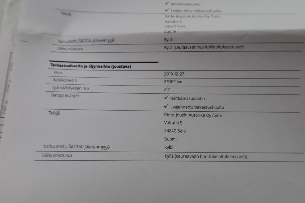 SKODA Octavia 2018