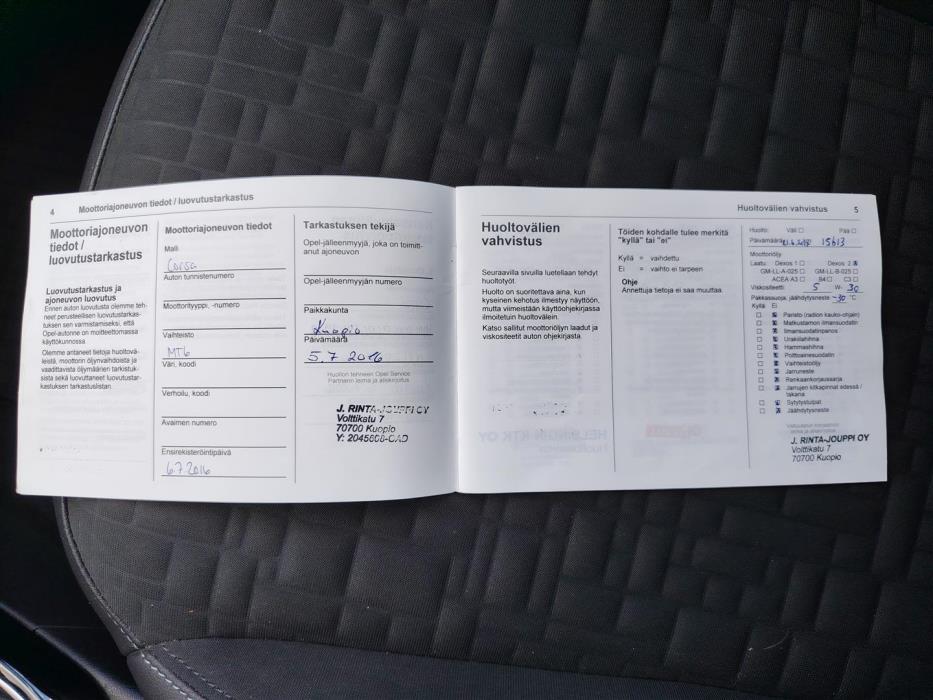 OPEL CORSA 2016