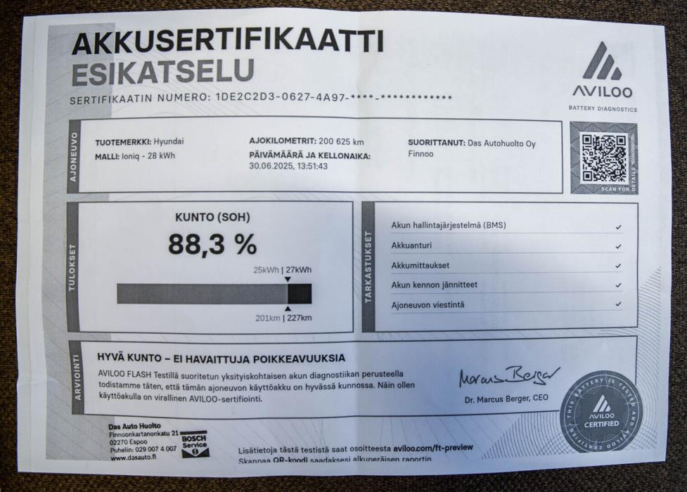 HYUNDAI IONIQ electric 2018