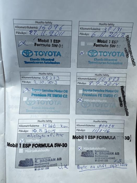 TOYOTA Avensis 2011