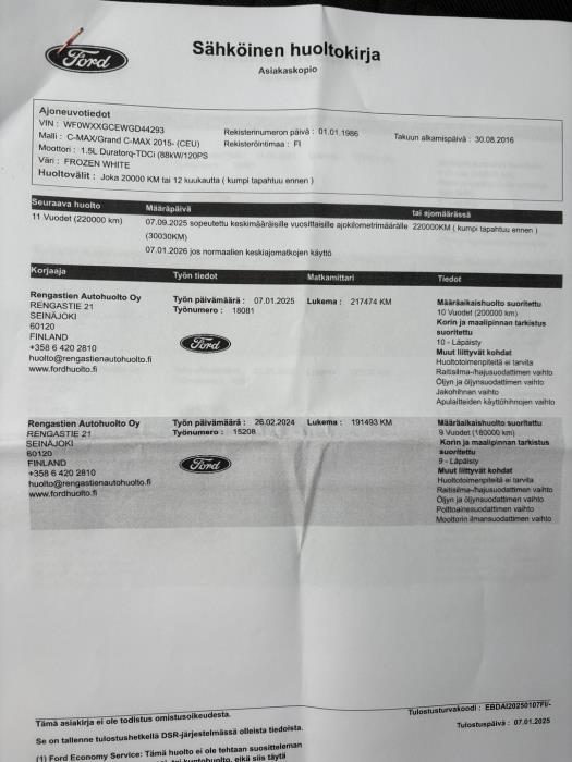FORD Grand C-Max 2016