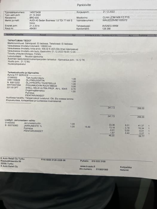 AUDI A3 2014