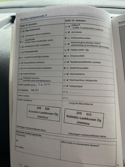 VOLKSWAGEN Caddy Maxi 2012