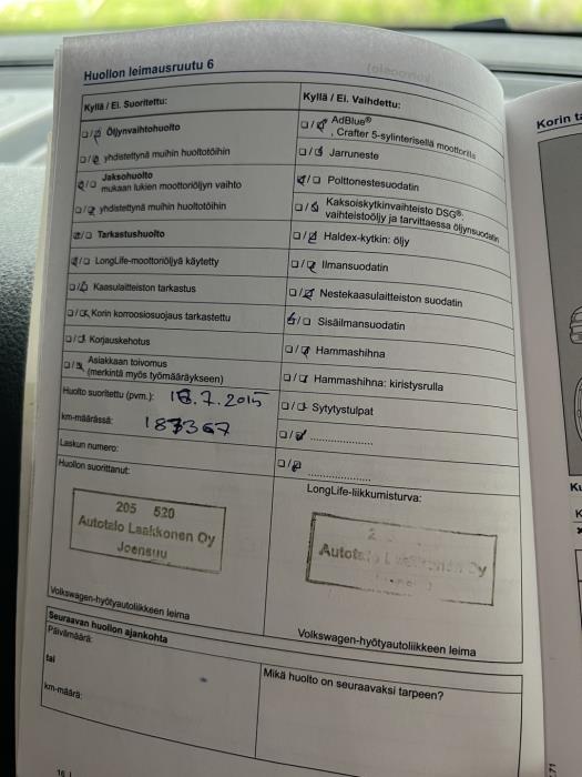 VOLKSWAGEN Caddy Maxi 2012