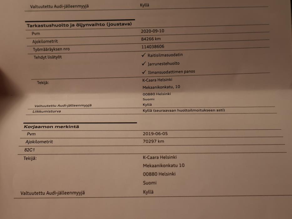 AUDI A6 2014