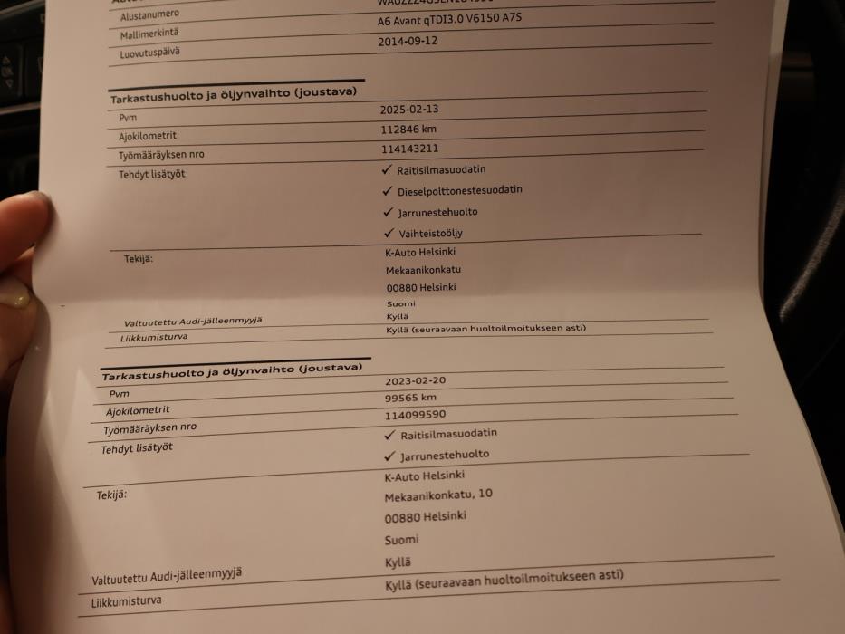 AUDI A6 2014
