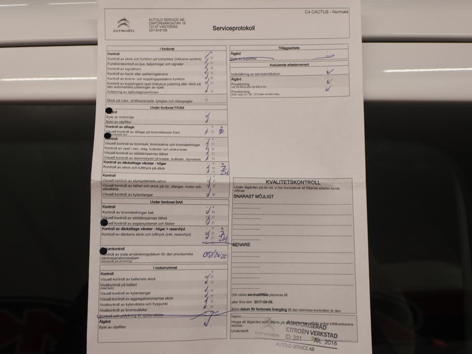 CITROEN C4 2015