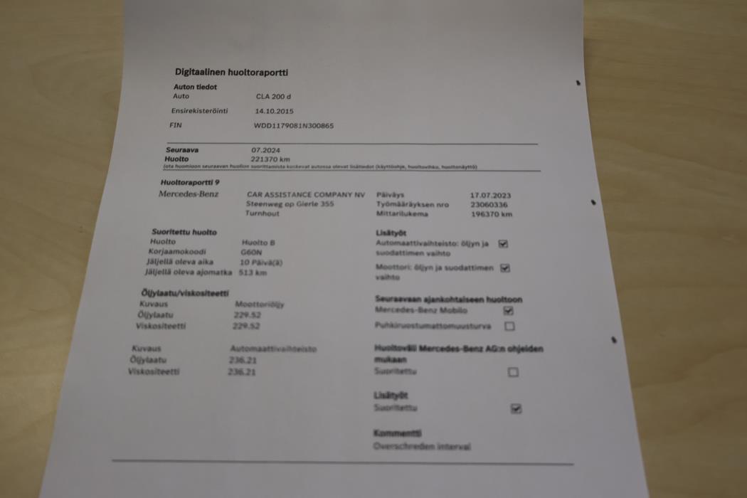 MERCEDES-BENZ CLA 2015