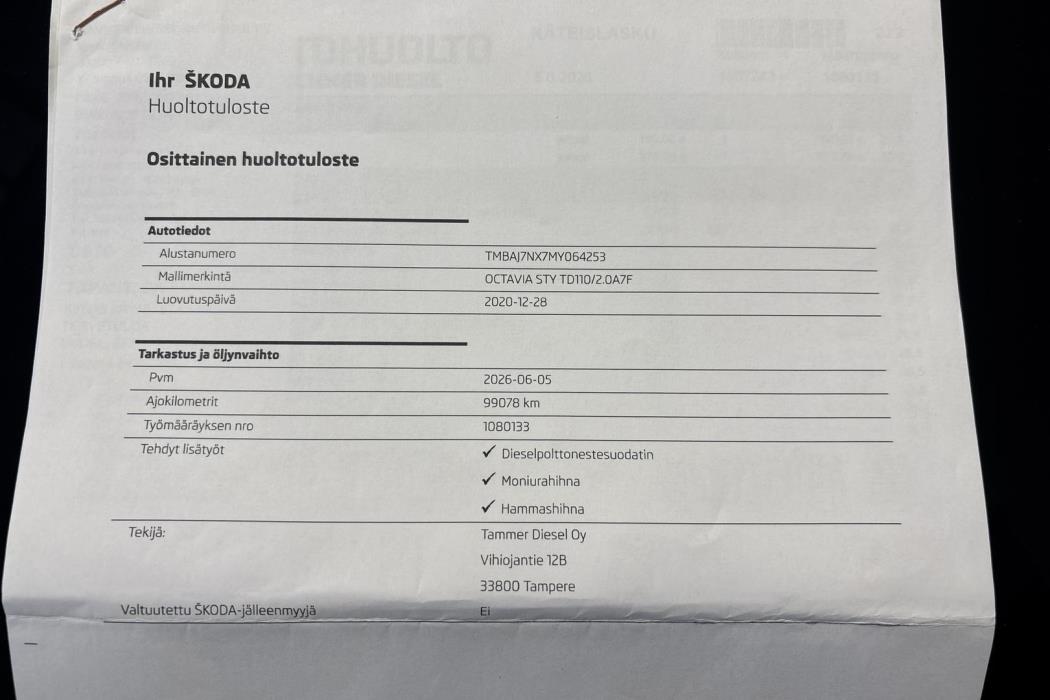SKODA OCTAVIA 2021