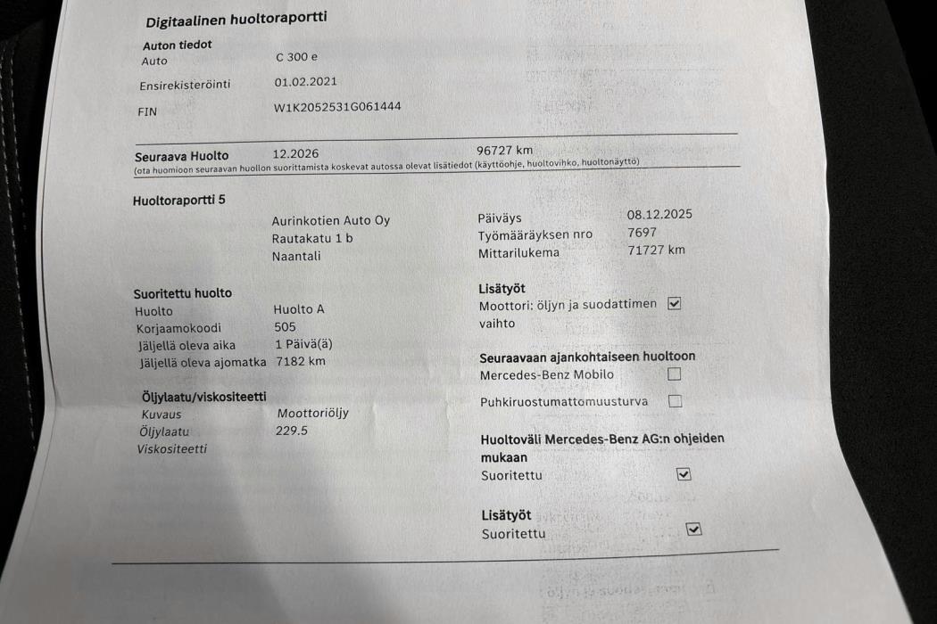 Mercedes-Benz C 2021