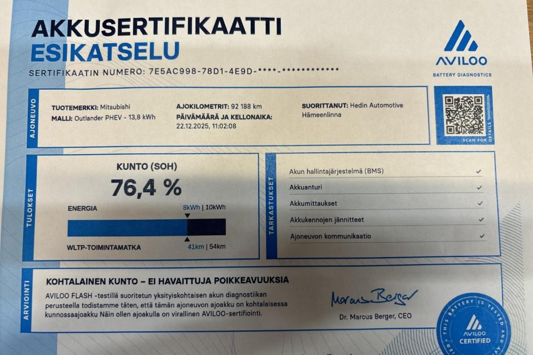 MITSUBISHI Outlander PHEV 2021