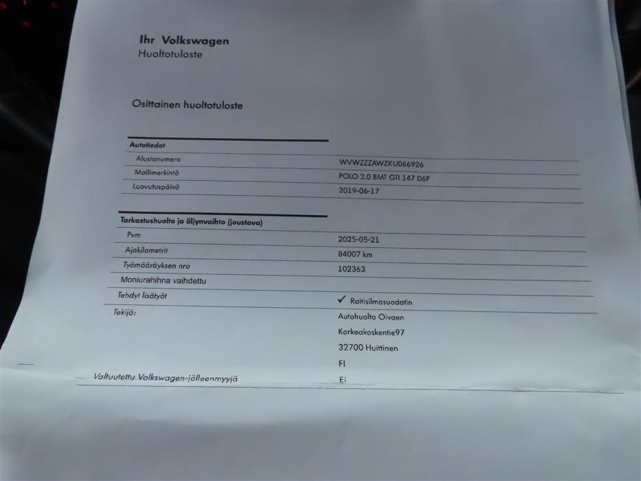 Volkswagen Polo 2019