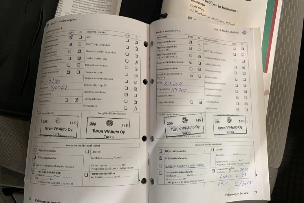 VOLKSWAGEN GOLF PLUS 2009