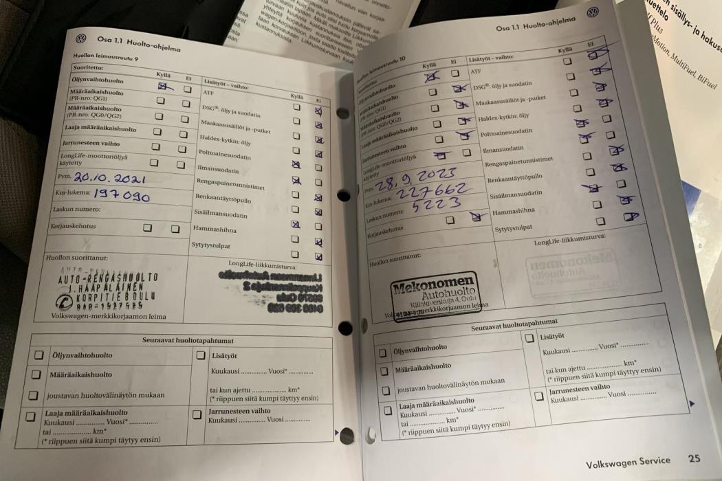 VOLKSWAGEN GOLF PLUS 2009