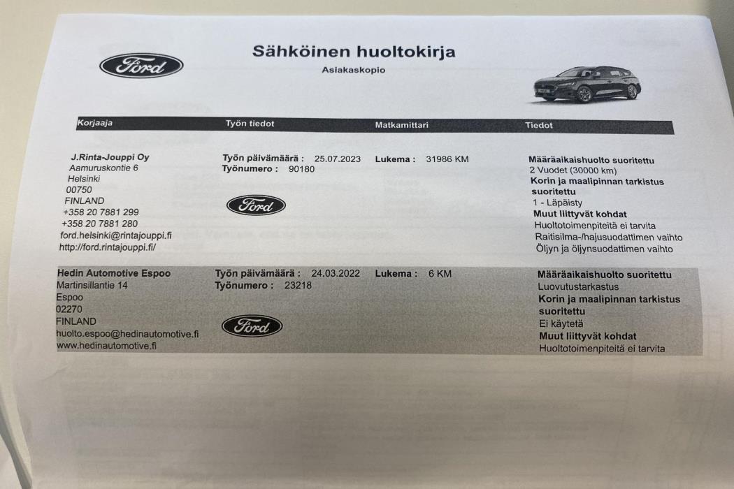 FORD Focus 2022