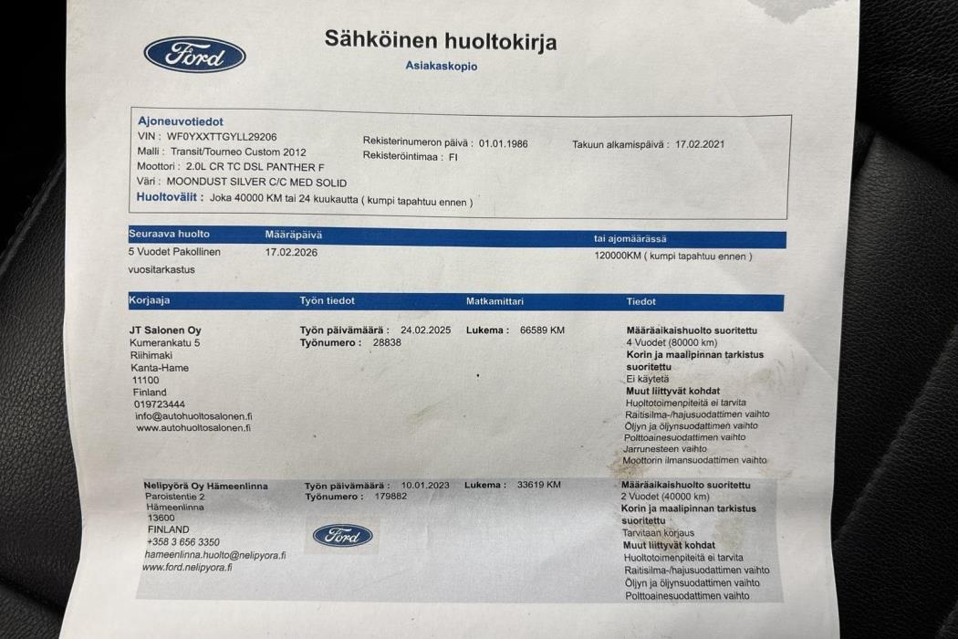 Ford Transit Custom 2021