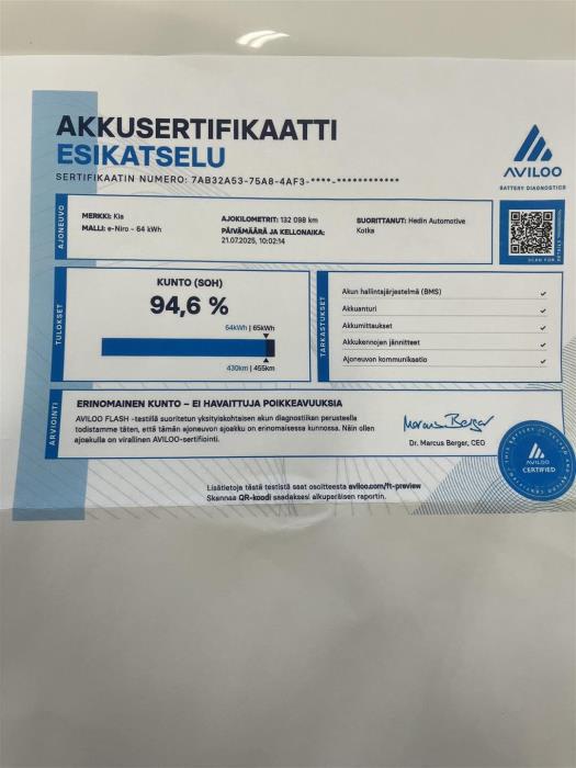 Kia Niro Electric 2019