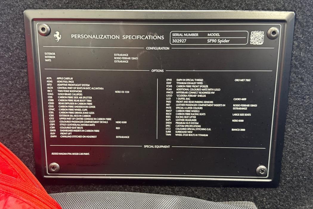 Ferrari SF90 spider 2024