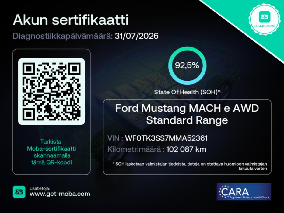 FORD Mustang Mach-E 2022