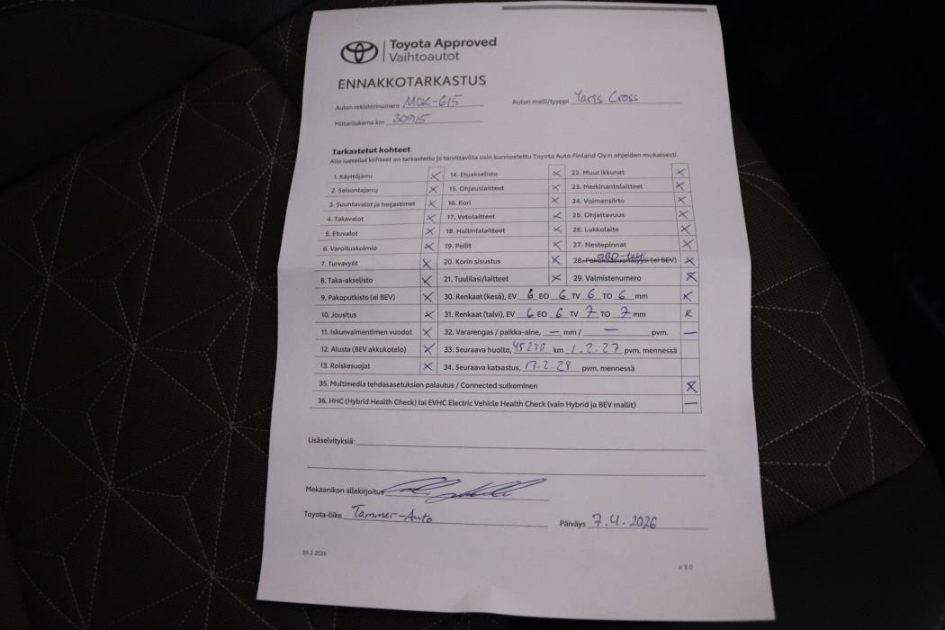 TOYOTA Yaris Cross 2022