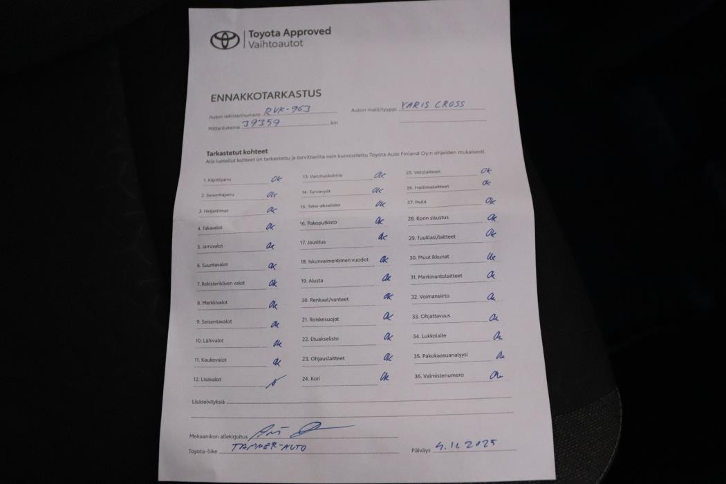 TOYOTA Yaris Cross 2023