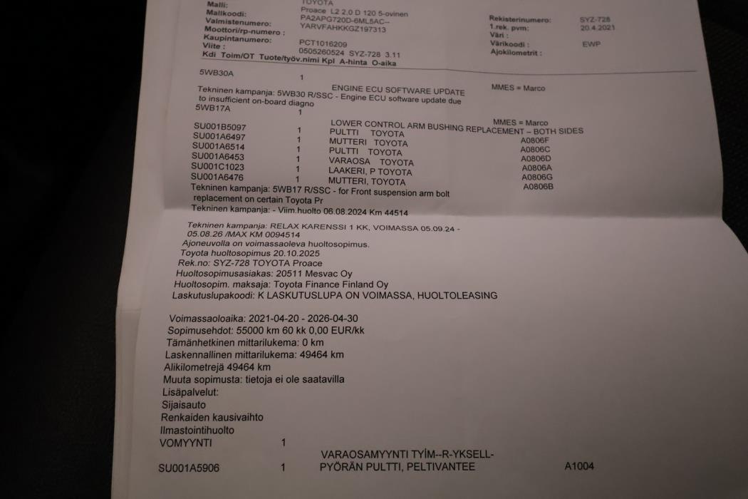 TOYOTA Proace 2021
