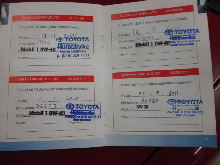 TOYOTA COROLLA VERSO 2008