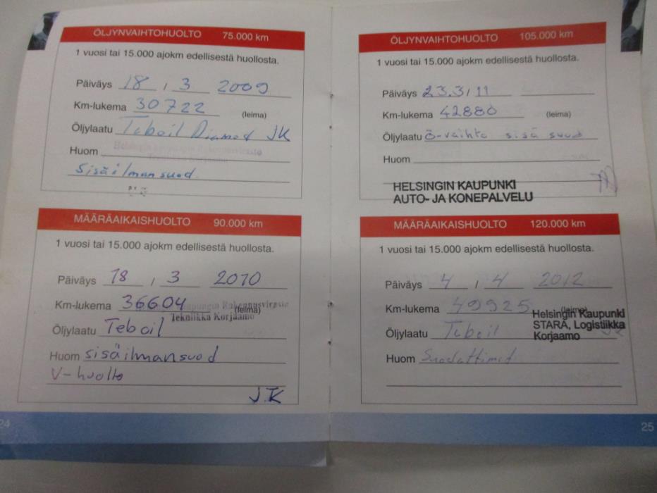 TOYOTA Yaris Verso 2005