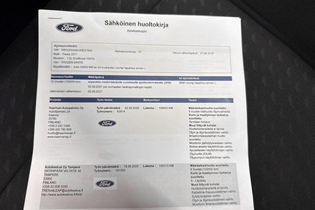 FORD Fiesta 2018