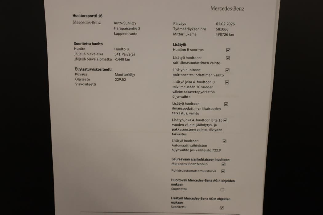MERCEDES-BENZ Vito 2020