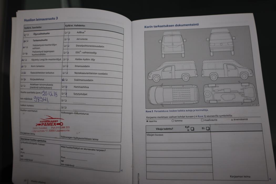 VOLKSWAGEN Transporter 2016