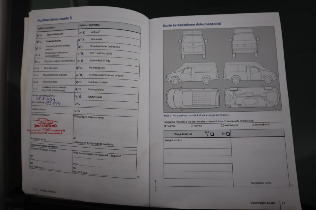 VOLKSWAGEN Transporter 2016