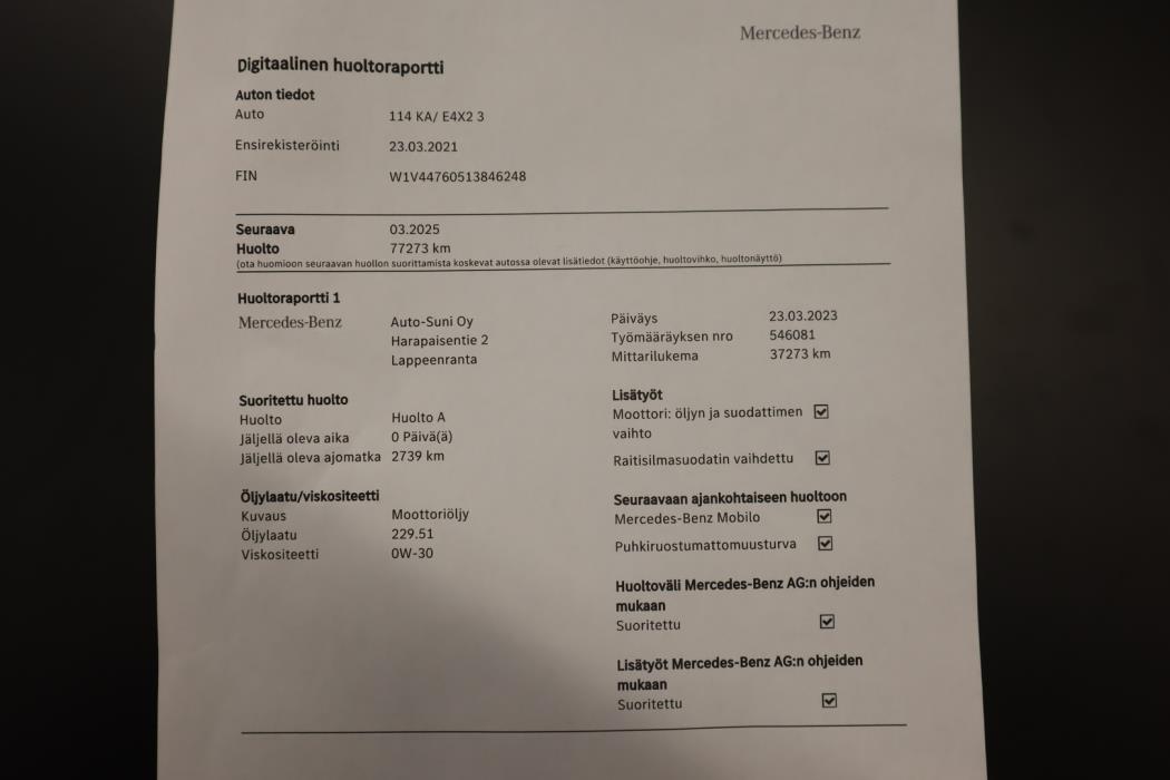 MERCEDES-BENZ Vito 2021