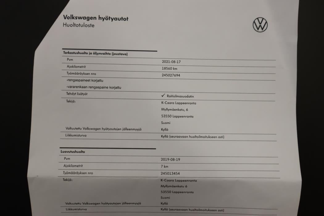 VOLKSWAGEN Transporter 2019