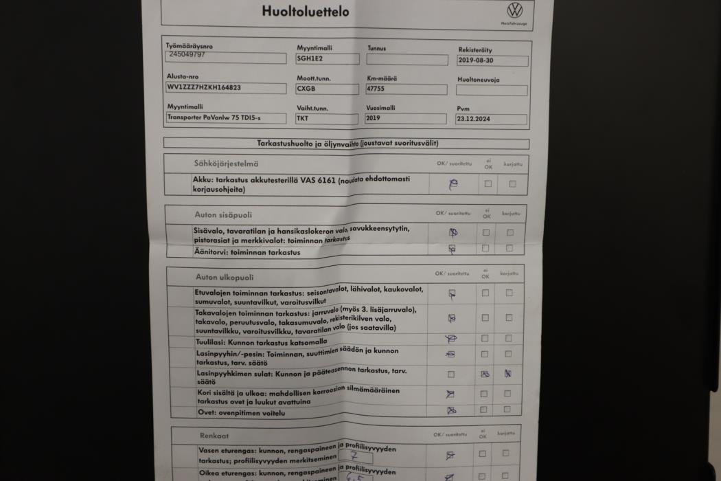 VOLKSWAGEN Transporter 2019