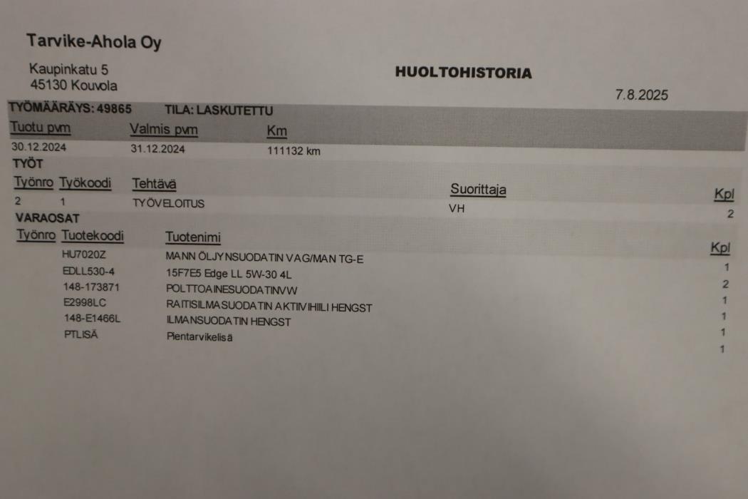 VOLKSWAGEN Crafter 2020