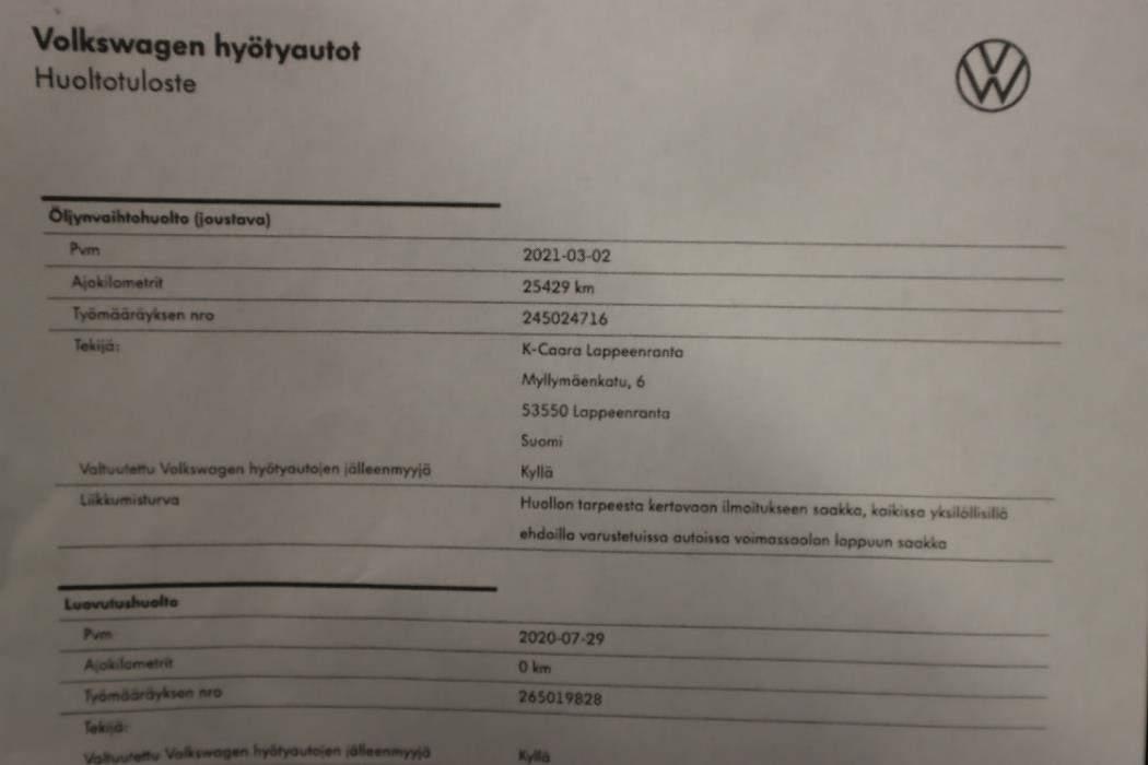 VOLKSWAGEN Crafter 2020