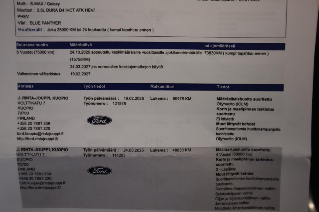 FORD S-Max 2022